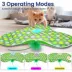 PawsPik Interactive Hide & Seek Concealed Feather Cat Toy - Green image thumbnail 3