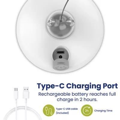 PawsPik Cat Interactive Exercise Tumbler Toy - Rechargeable, White - Image 6