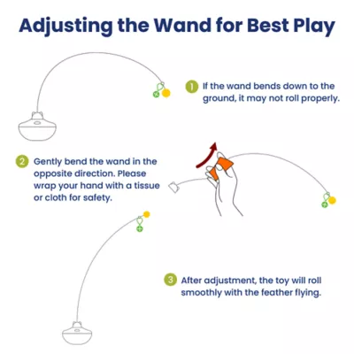 PawsPik Cat Interactive Exercise Tumbler Toy - Rechargeable, White - Image 7