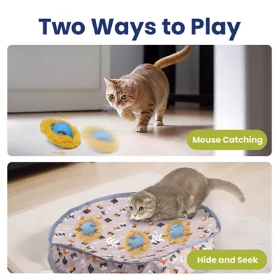 PawsPik Cat Interactive Fast Rolling Play Mat Ball Toy - Image 4