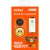 Airpet Locator Tag With Smiley Face Shaped Keychain, Track Pets Using Find My iPhone image thumbnail 1