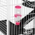Yaheetech  6 Levels Rolling Large Ferret Cage with Pet Bowl & Water Bottle image thumbnail 4