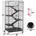 Yaheetech  6 Levels Rolling Large Ferret Cage with Pet Bowl & Water Bottle image thumbnail 3
