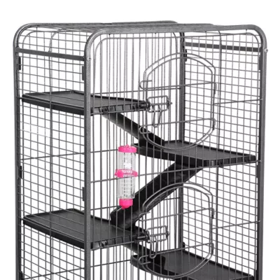 Yaheetech  6 Levels Rolling Large Ferret Cage with Pet Bowl & Water Bottle - Image 4