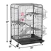 Yaheetech 37"H 4-Tier Rolling Large Ferret Cage with 2 Front Doors image thumbnail 3