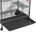 Yaheetech 37"H 4-Tier Rolling Large Ferret Cage with 2 Front Doors image thumbnail 5
