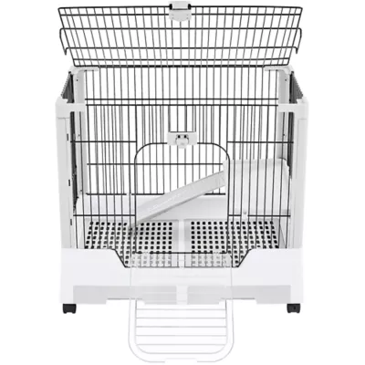 Yaheetech Small Animal Cage Habitat On Wheel With Platform and Ramp - Image 2