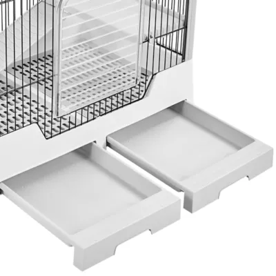 Yaheetech Small Animal Cage Habitat On Wheel With Platform and Ramp - Image 5