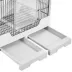 Yaheetech Small Animal Cage Habitat On Wheel With Platform and Ramp image thumbnail 5