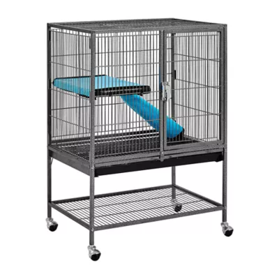 Yaheetech Rolling Metal Critter Cage with Removable Ramp & Platform - Image 1