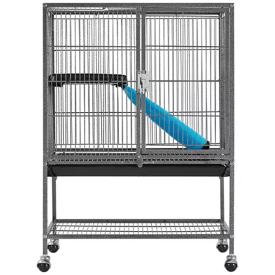 Yaheetech Rolling Metal Critter Cage with Removable Ramp & Platform - Image 2