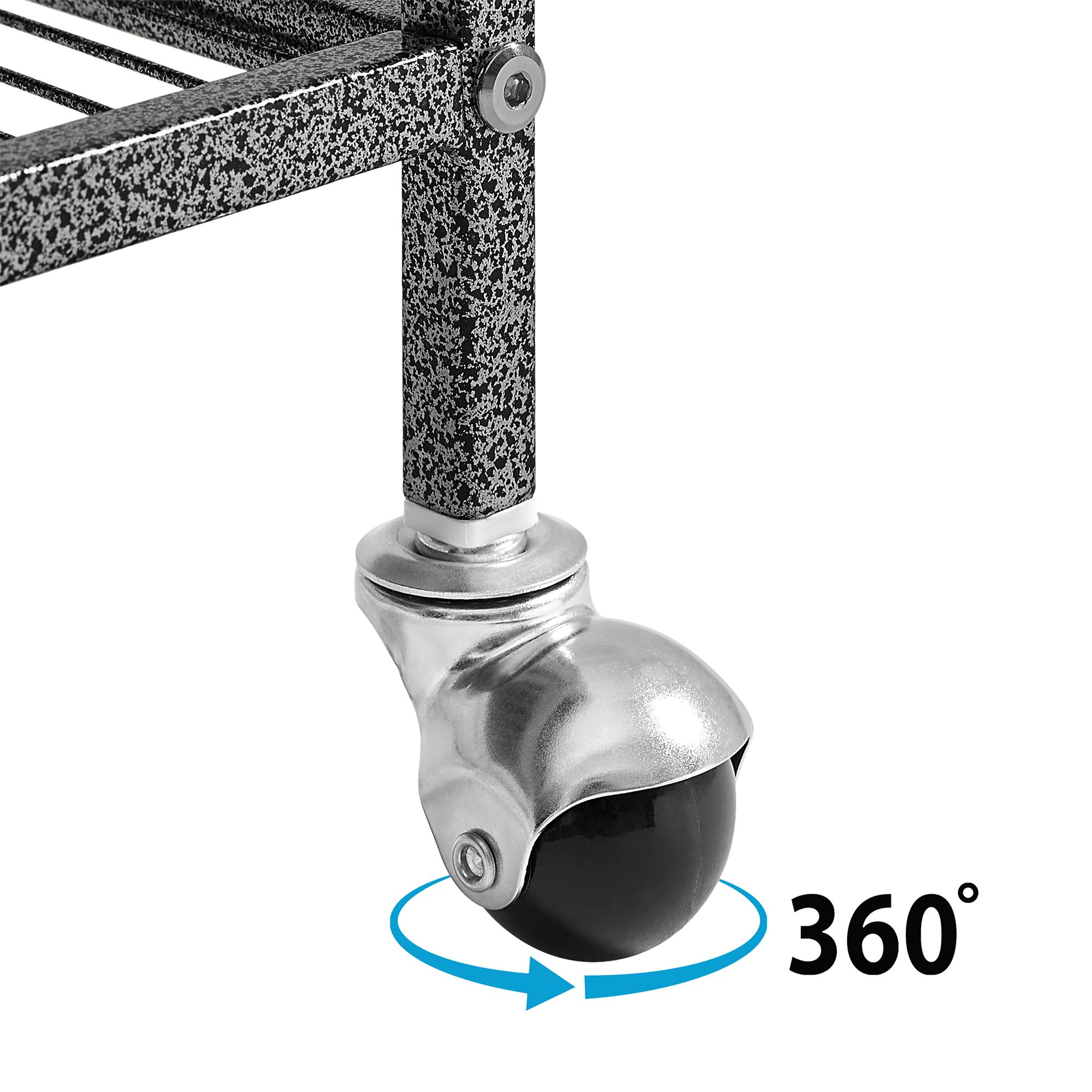 Yaheetech Rolling Metal Critter Cage with Removable Ramp & Platform - thumbnail 4