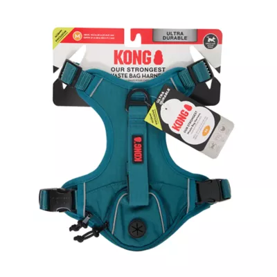 KONG® Dog Harness, Poop Bag Holder, Reflective, Adjustable, Multiple Sizes & Colors - Image 7