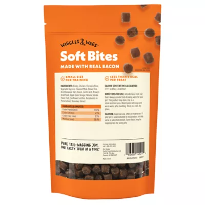 Wiggles & Wags Training Bites Bacon Dog Treats - Image 6
