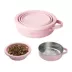 PawsPik Dog & Cat 2-in-1 Stainless Steel & Silicone Travel Bowl image thumbnail 1