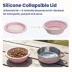 PawsPik Dog & Cat 2-in-1 Stainless Steel & Silicone Travel Bowl image thumbnail 3