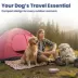 PawsPik Dog & Cat 2-in-1 Stainless Steel & Silicone Travel Bowl image thumbnail 7
