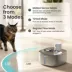 PawsPik Cat & Dog BOSS-01 Stainless Steel Battery Operated Water Fountain - Rechargable, 108.2 oz image thumbnail 3