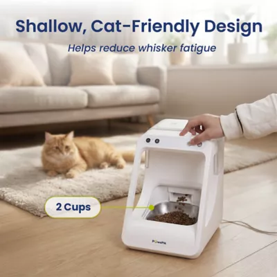 PawsPik Cat Automatic Microchip RFID Replacement Feeder Bowl - Stainless Steel, 2 Cup - Image 4