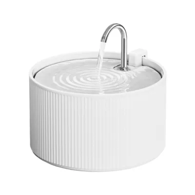 PawsPik Dog & Cat Ceramic Serenity Faucet Water Fountain, 9-cup - Image 1