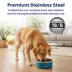 PawsPik Dog Stainless Steel Double Wall Slow-Feed Puzzle Bowl image thumbnail 3