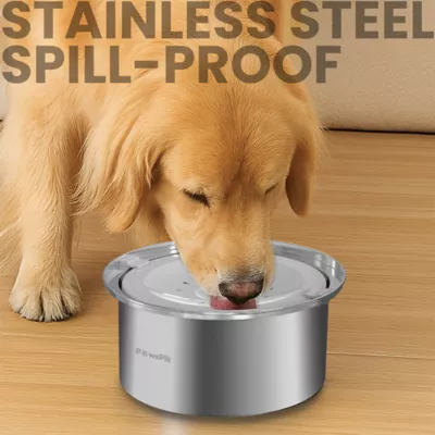 PawsPik Dog Spill Proof Stainless Steel Bowl - 4 L - Image 7
