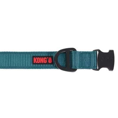 KONG® Chew Resistant Adjustable Nylon Dog Collar Color & Size Vary - Image 1