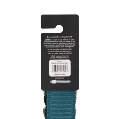 KONG® Chew Resistant Adjustable Nylon Dog Collar Color & Size Vary - Image 7