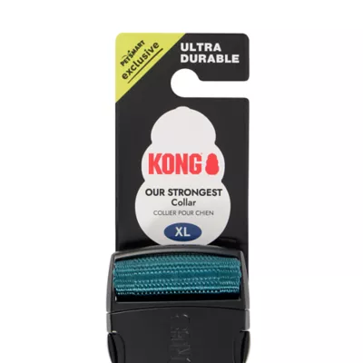 KONG® Chew Resistant Adjustable Nylon Dog Collar Color & Size Vary - Image 6