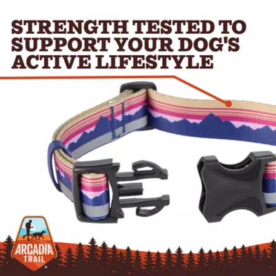 Arcadia Trail® Lightweight Dog Collar, Landscape, Ultra Reflective Material for Nighttime Visibility - Image 5