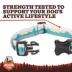 Arcadia Trail® Lightweight Dog Collar, Landscape, Ultra Reflective Material for Nighttime Visibility image thumbnail 5