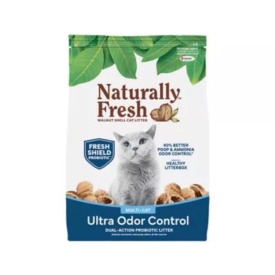 Naturally Fresh™ Ultra Odor Control Multi-Cat Walnut Cat Litter - Image 1