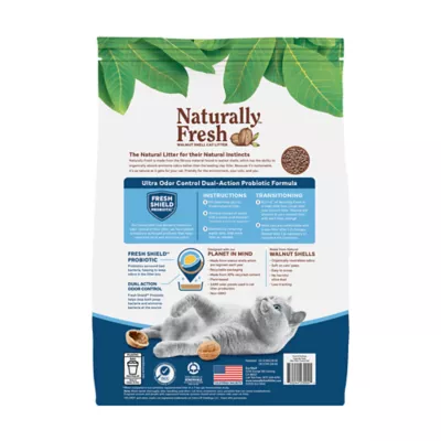 Naturally Fresh™ Ultra Odor Control Multi-Cat Walnut Cat Litter - Image 2