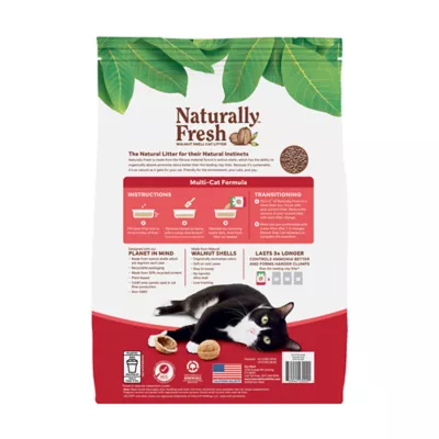 Naturally Fresh™ Multi-Cat Walnut Cat Litter - Natural - Image 2
