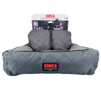Kong® Ultimate Safety Tether & Seat W/ Comfortable & Washable Cushioned Seat For S/M Dogs - Image 1