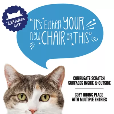 Whisker City® Sardines Can Cat Scratch Hut - Image 3