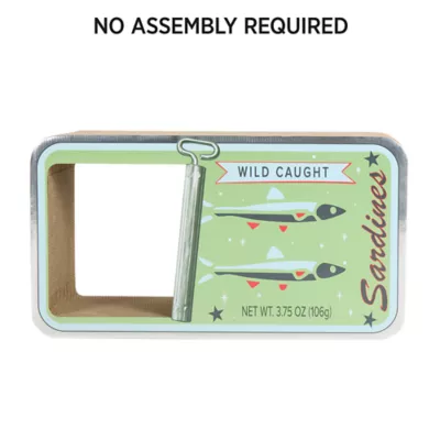 Whisker City® Sardines Can Cat Scratch Hut - Image 4
