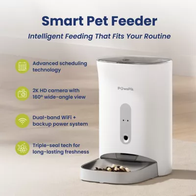PawsPik NutriWatch Automatic Smart Pet Feeder with Camera, 19-cup - Image 3