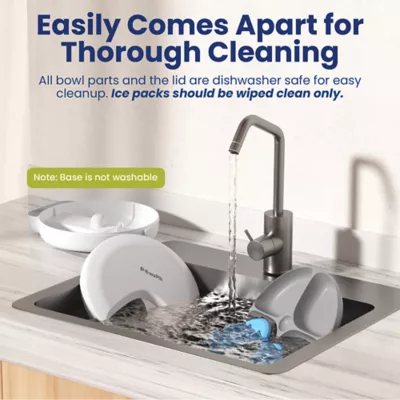 PawsPik Cat Smart 4-Meal Automatic Feeder, White, 4-cup - Image 6