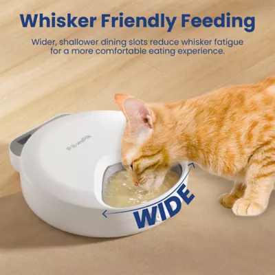 PawsPik Cat Smart 4-Meal Automatic Feeder, White, 4-cup - Image 7