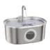 PawsPik SS-01 Stainless Steel Cat Fountain, 108.2 fl oz image thumbnail 1