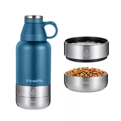 PawsPik Travel 3-in-1 Dog Water Bottle & Bowl Set - Image 1