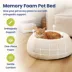 PawsPik Cat & Dog Perfect Comfort Orthopedic Faux Rabbit Fur Memory Foam Bed image thumbnail 2