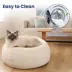 PawsPik Cat & Dog Perfect Comfort Orthopedic Faux Rabbit Fur Memory Foam Bed image thumbnail 7