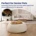 PawsPik Cat & Dog Perfect Comfort Orthopedic Faux Rabbit Fur Memory Foam Bed image thumbnail 8