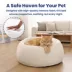PawsPik Cat & Dog Perfect Comfort Orthopedic Faux Rabbit Fur Memory Foam Bed image thumbnail 9