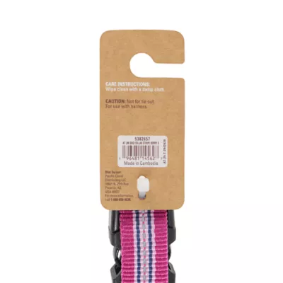 Arcadia Trail® Lightweight Dog Collar, Stripe, Ultra Reflective Material for Nighttime Visibility - Image 8