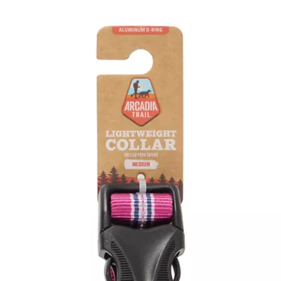 Arcadia Trail® Lightweight Dog Collar, Stripe, Ultra Reflective Material for Nighttime Visibility - Image 7