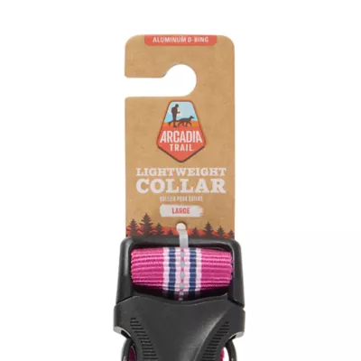 Arcadia Trail® Lightweight Dog Collar, Stripe, Ultra Reflective Material for Nighttime Visibility - Image 7