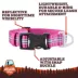 Arcadia Trail® Lightweight Dog Collar, Stripe, Ultra Reflective Material for Nighttime Visibility image thumbnail 4